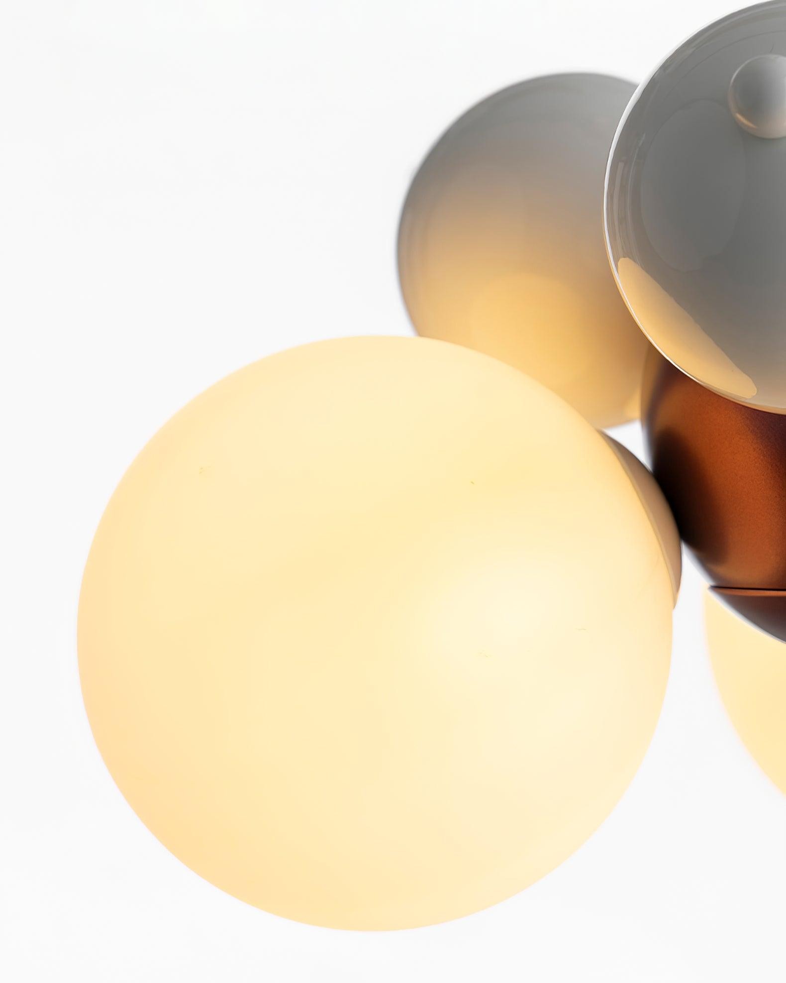 Moderne hanglamp in de vorm van een bubbellamp HL675