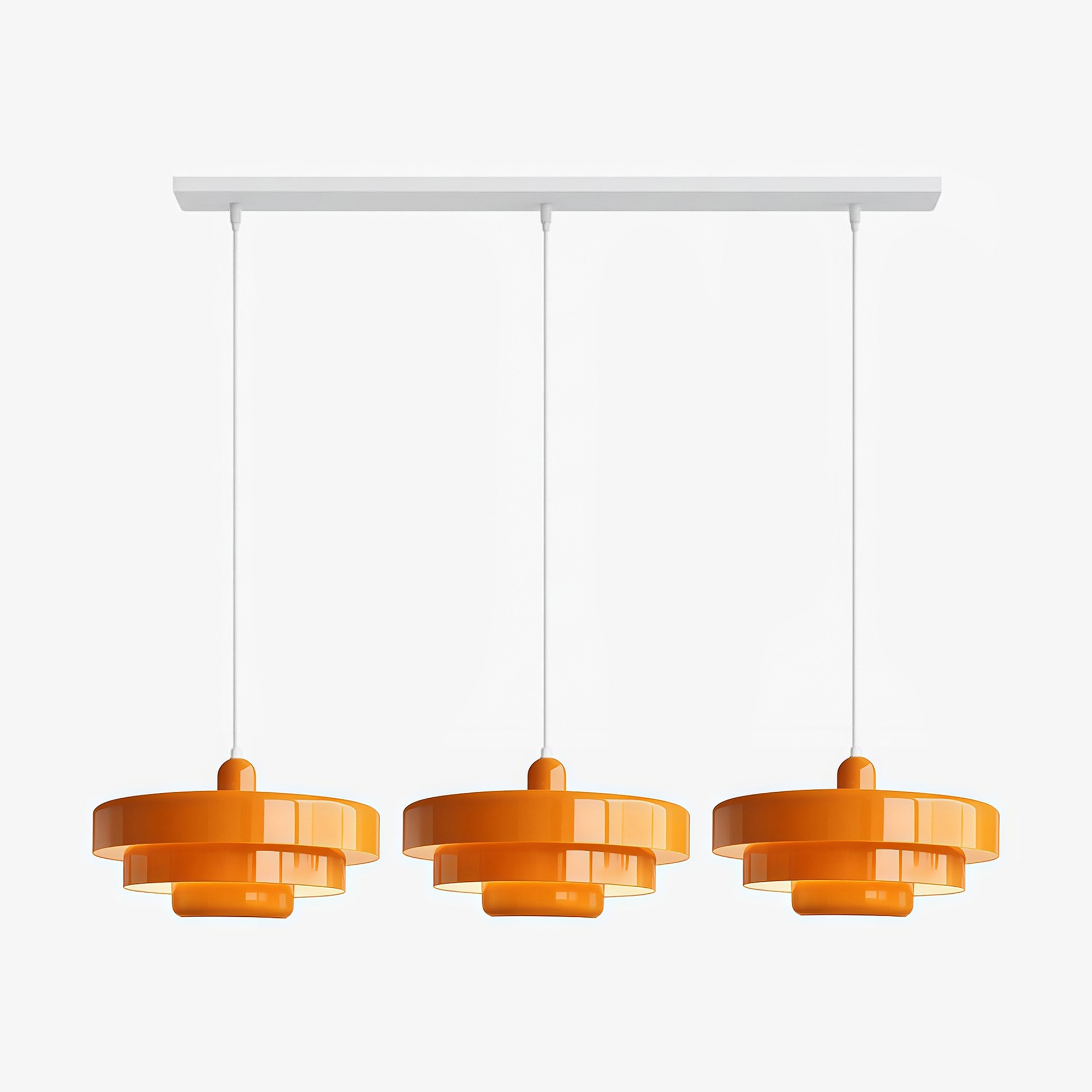 Macaron Disc Hanglamp - Scandinavische Meerlaagse Hanglamp van Metaal voor de Keuken HL179