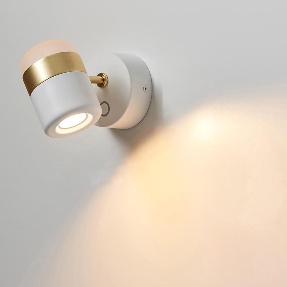 Verstelbare glazen wandlamp HL2931