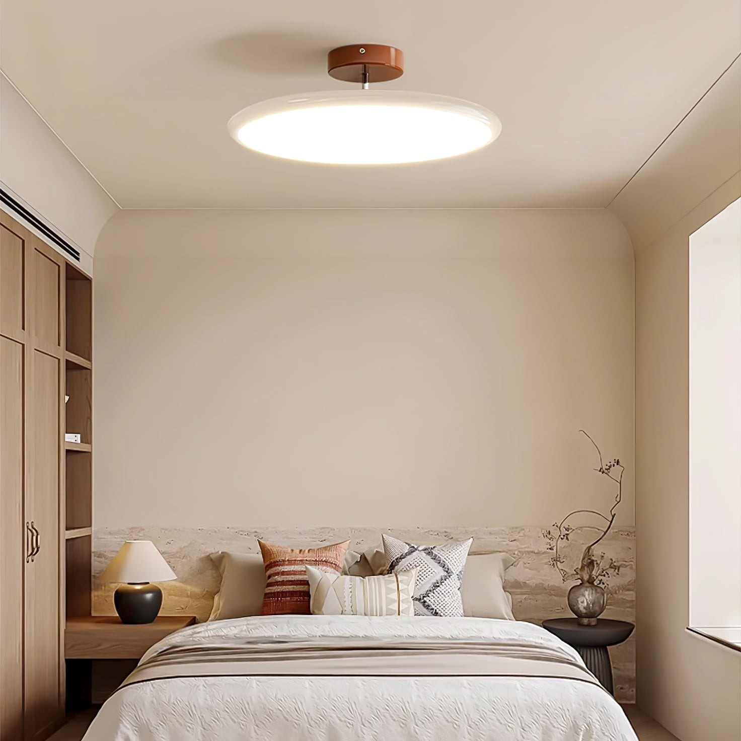 Moderne verstelbare schijfplafondlamp HL607