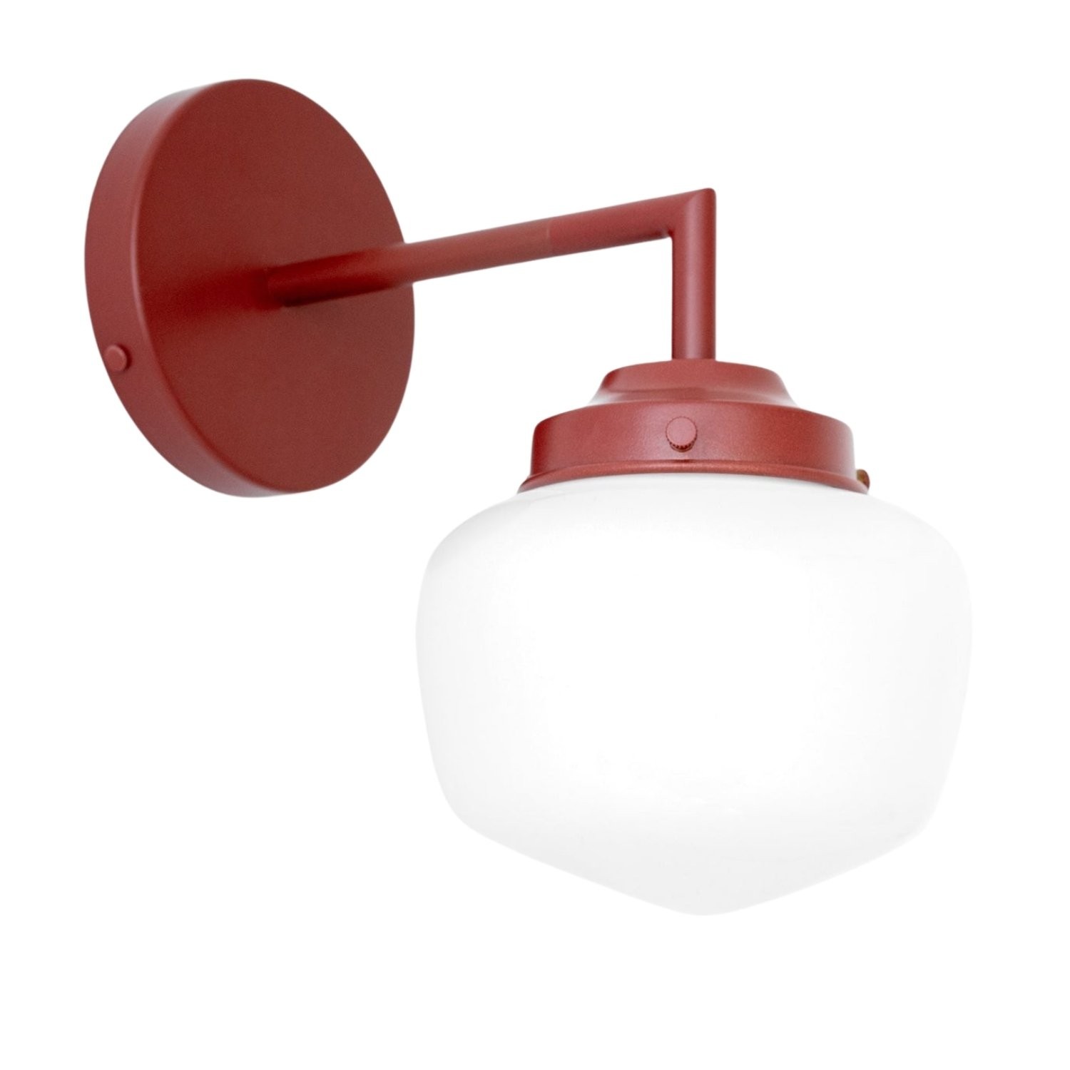 Opaalglazen wastafellamp - Vintage geïnspireerde badkamerwandverlichting HL1666