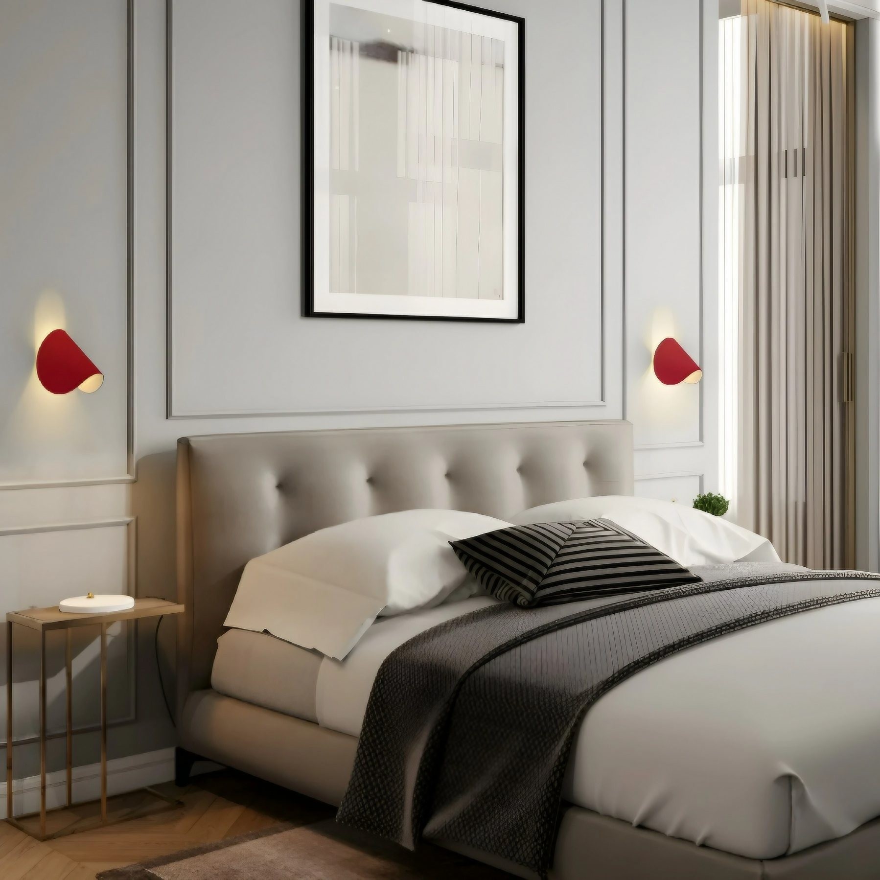 Moderne Creatieve Draaibare Boogvormige Wandlamp HL322