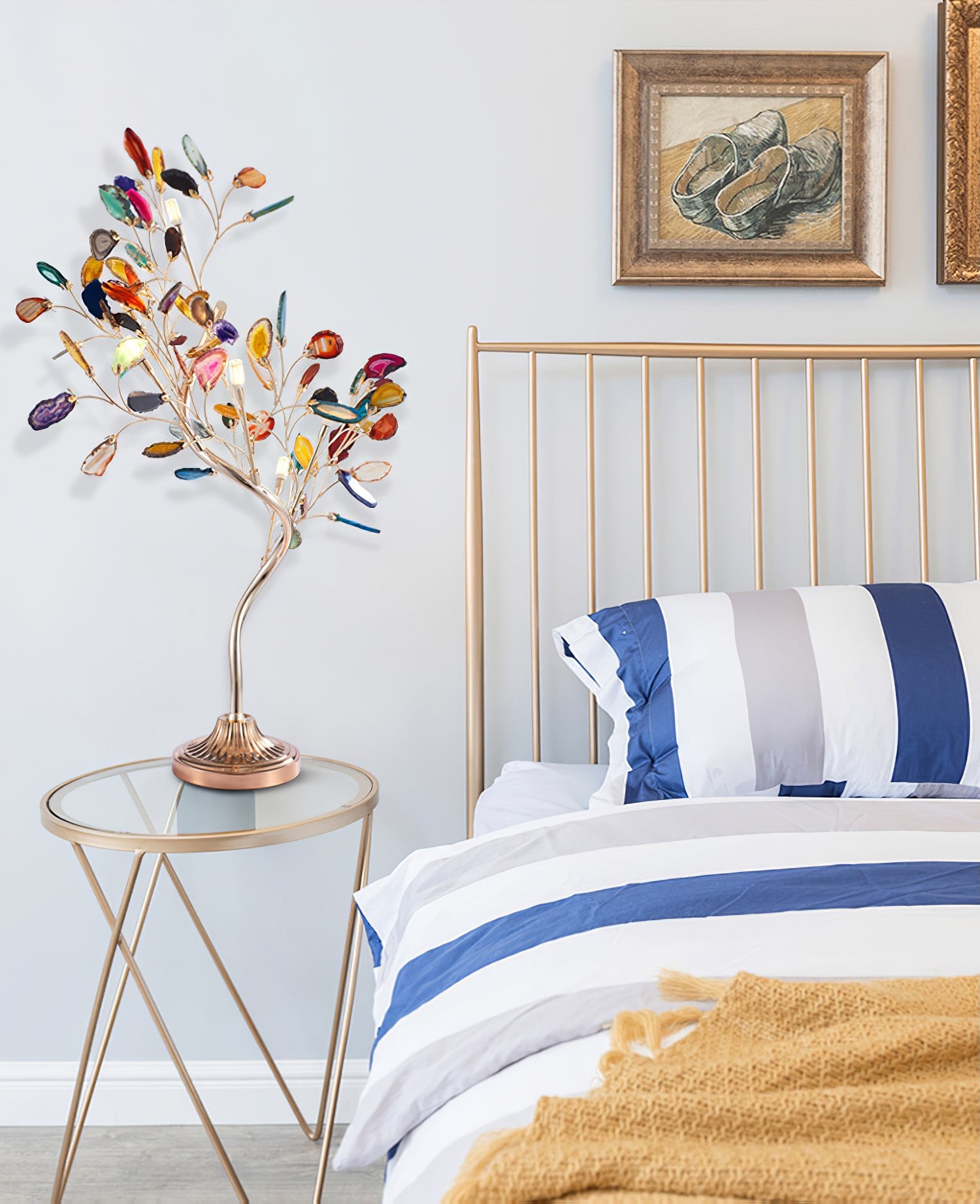 Agaat tafellamp HL1193
