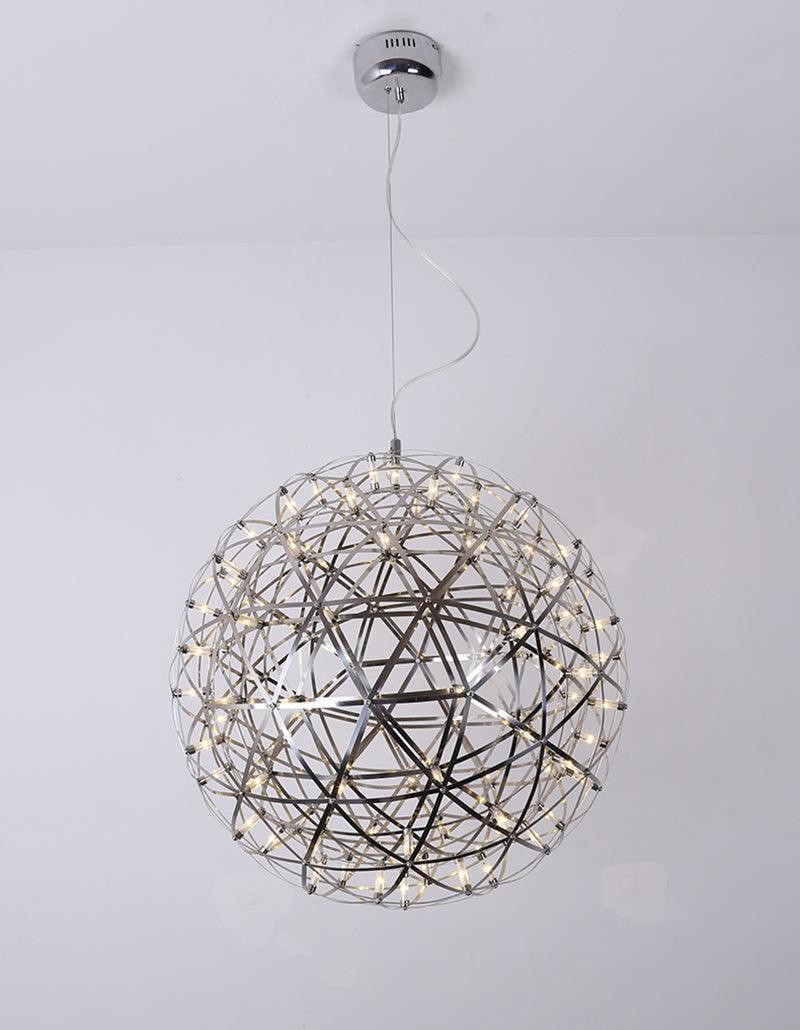 Zilveren Spark Ball hanglamp HL1407