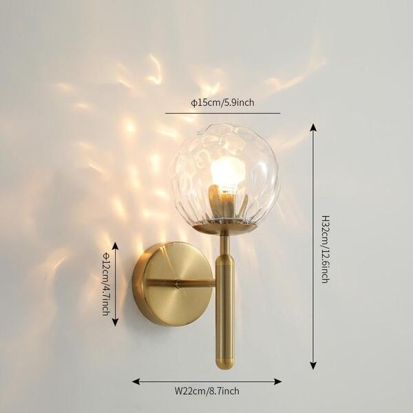Miira Moderne Metalen Wandlamp Slaapkamer