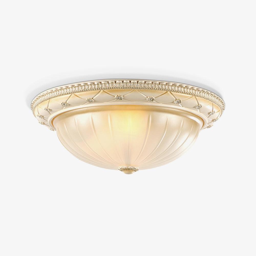 Europese vintage stijl plafondlamp van hars voor slaapkamer HL447