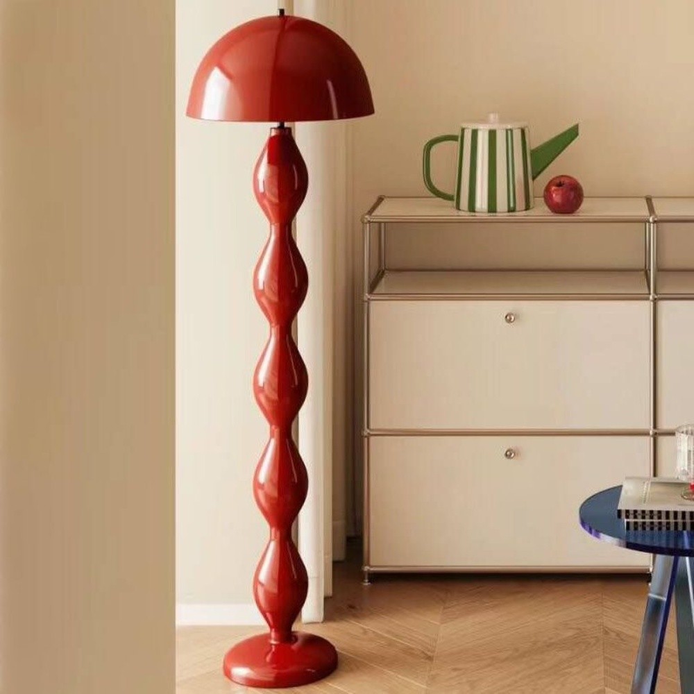 Retro Paddenstoel Bloemknop Vloerlamp HL285