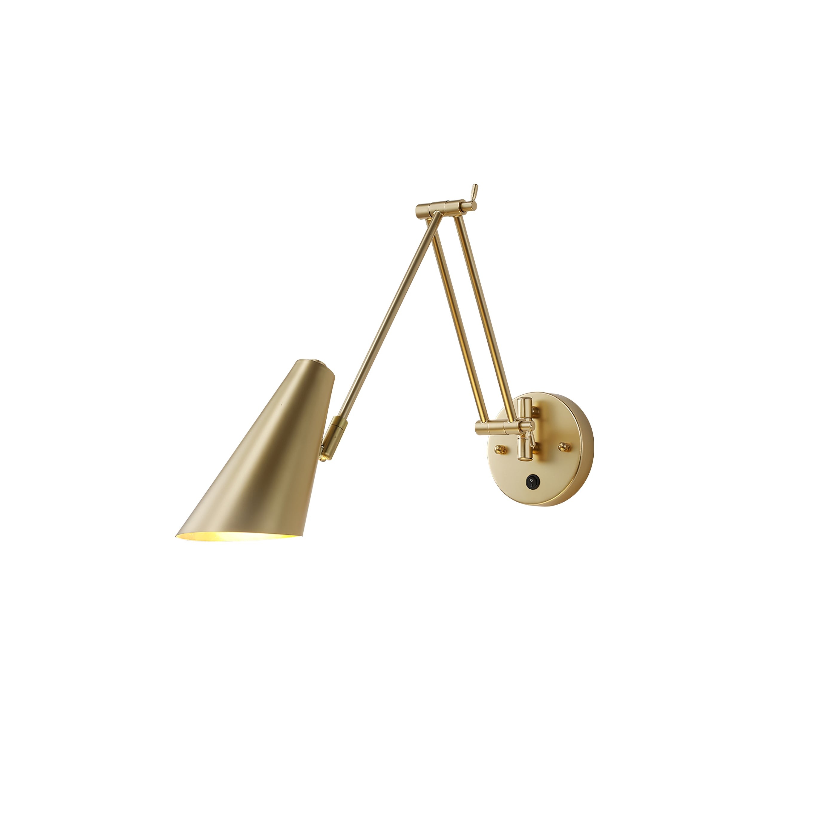 Wandlamp met zwenkarm HL1202
