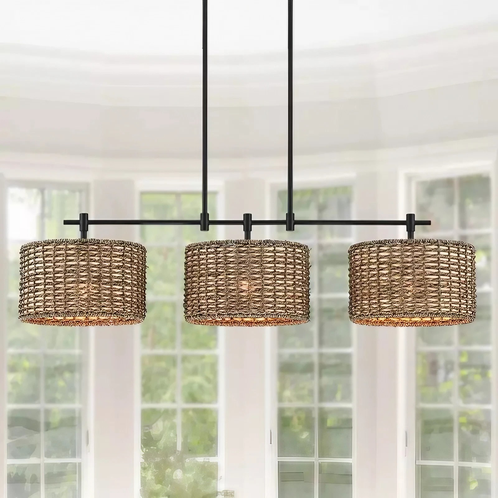 Rustieke dimbare trommelhanglamp HL266
