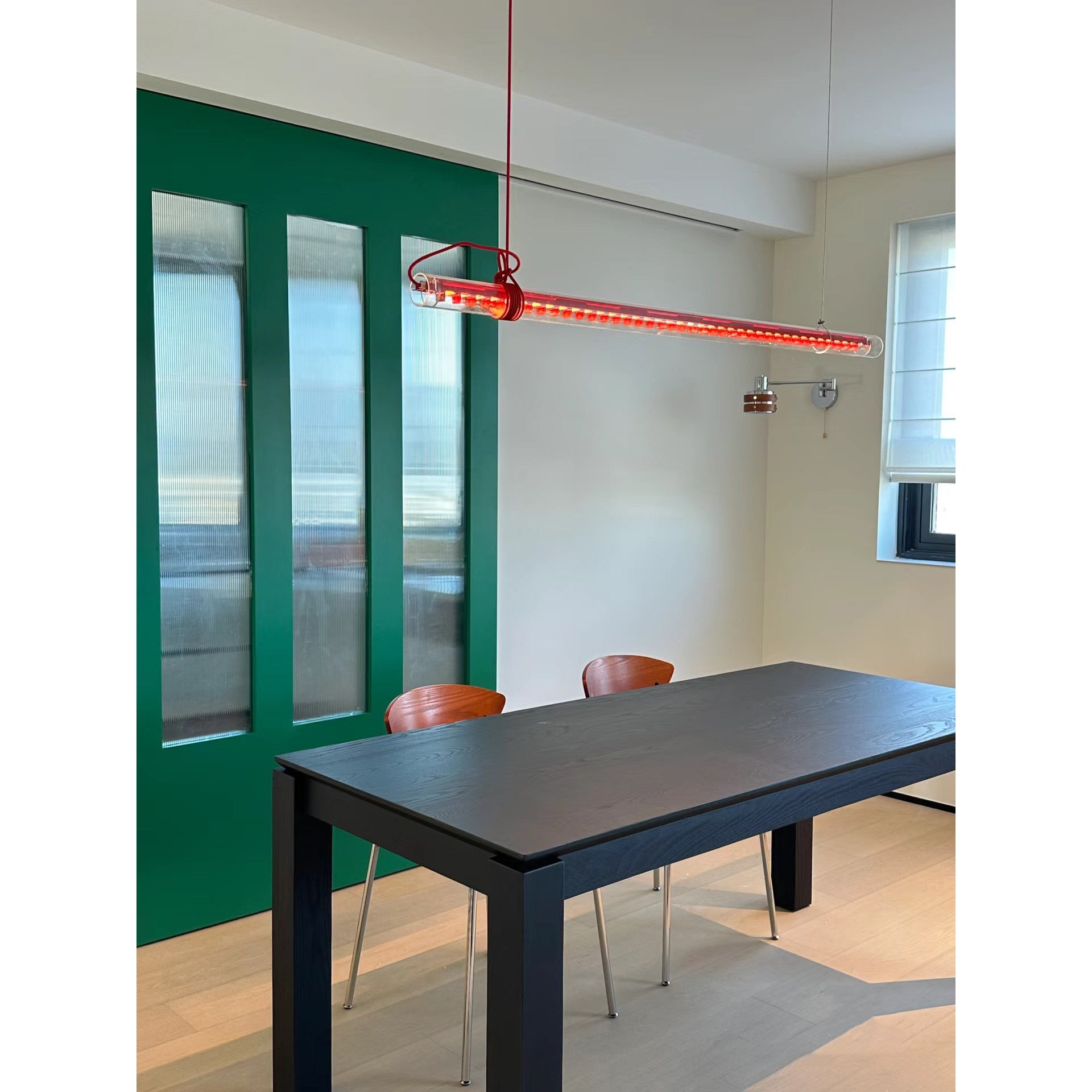 Buisvormige lineaire LED-hanglamp HL3249