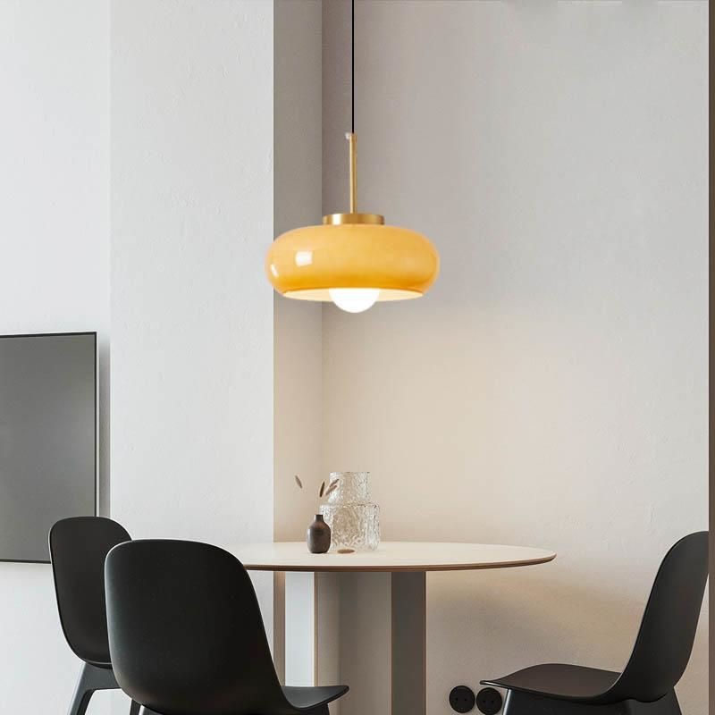 Nordic Vintage Bauhaus Glazen Pot Hanglamp HL166