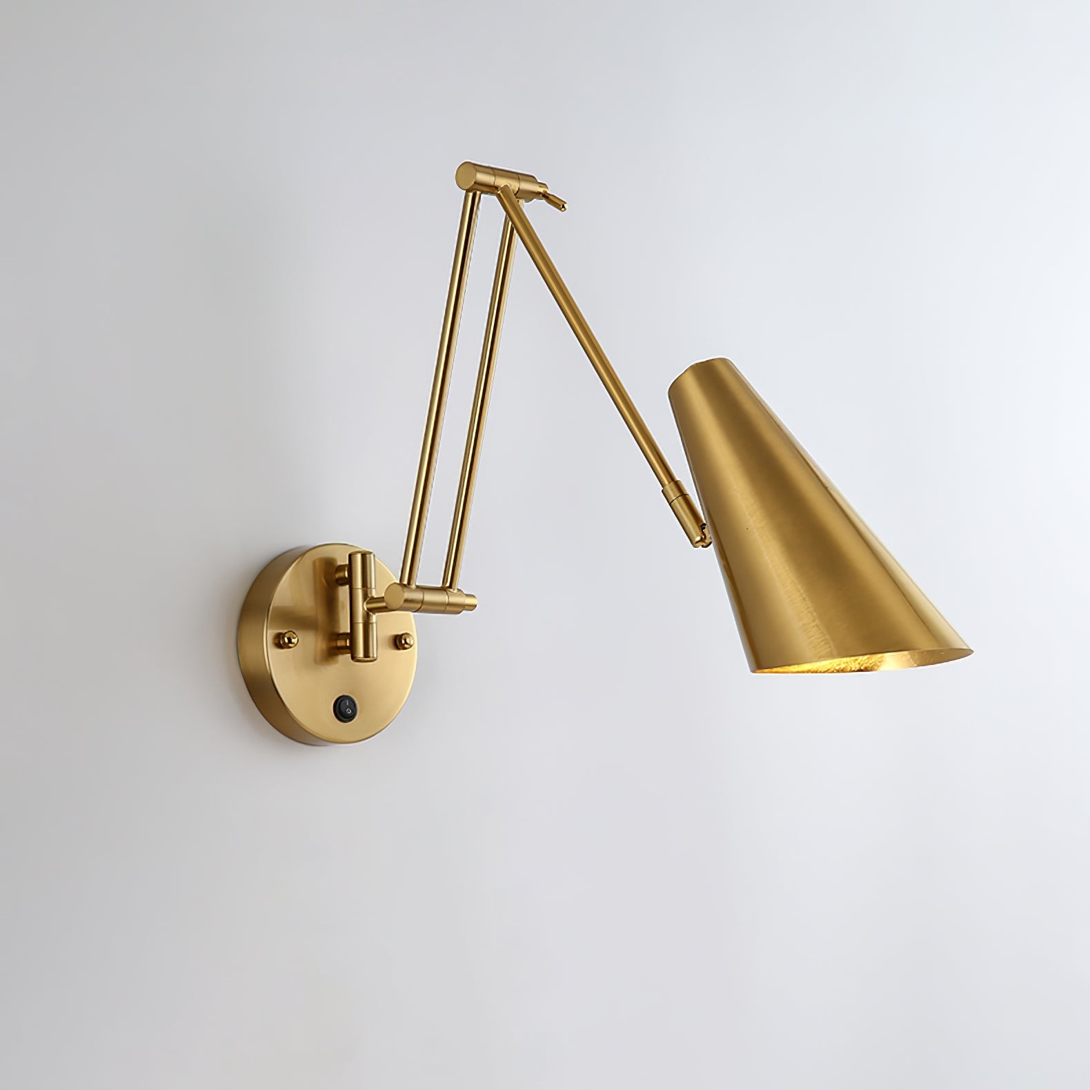 Wandlamp met zwenkarm HL1202