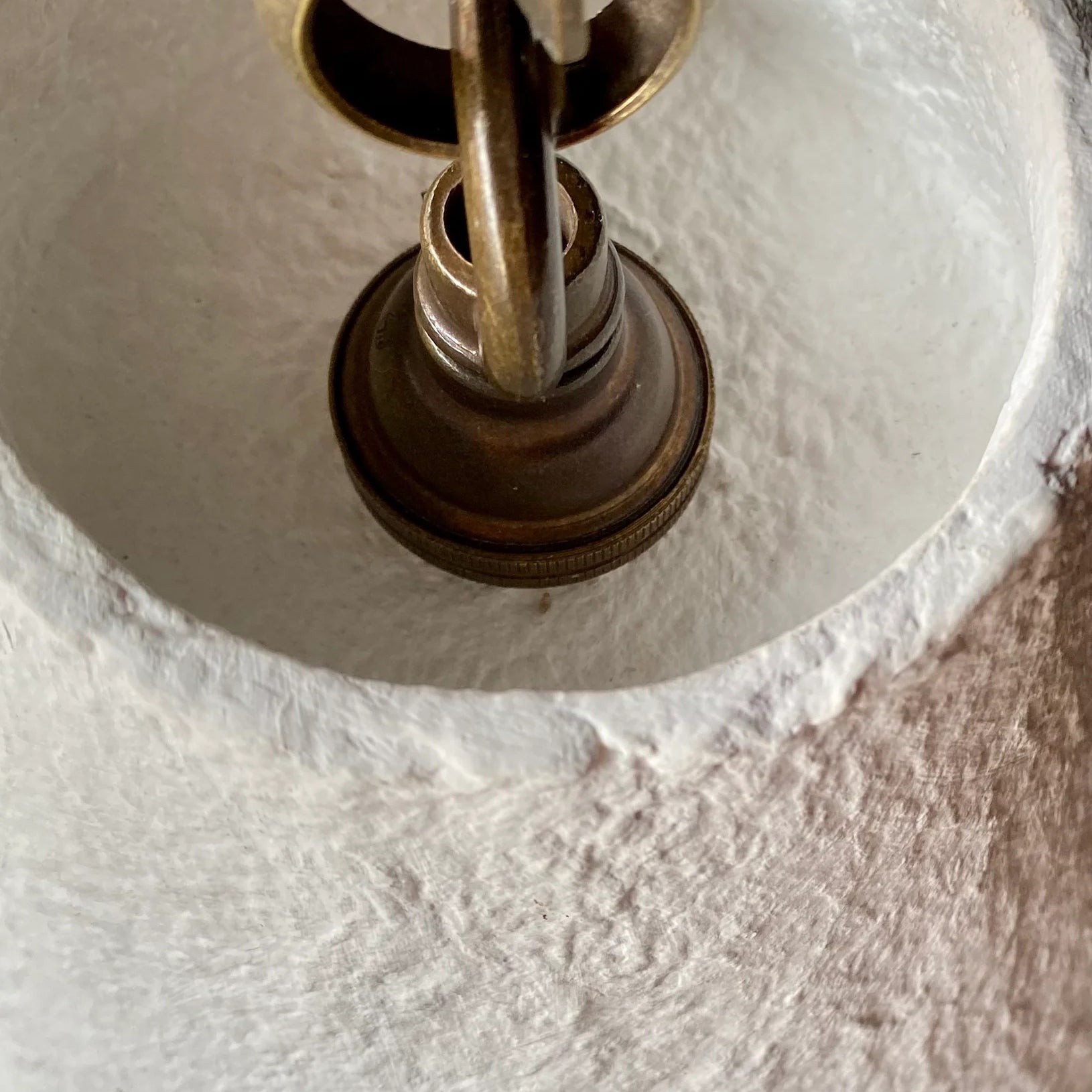 Hanglamp HL3194 van wit gips
