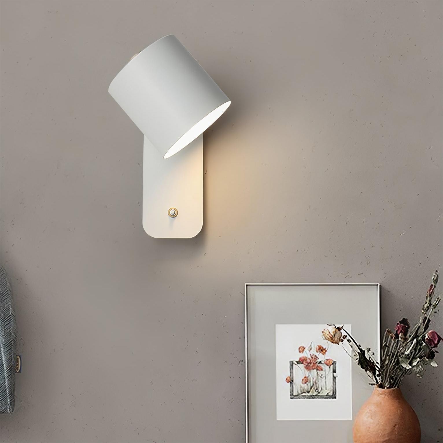 Moderne Draaibare Cilinder LED Wandlamp HL73