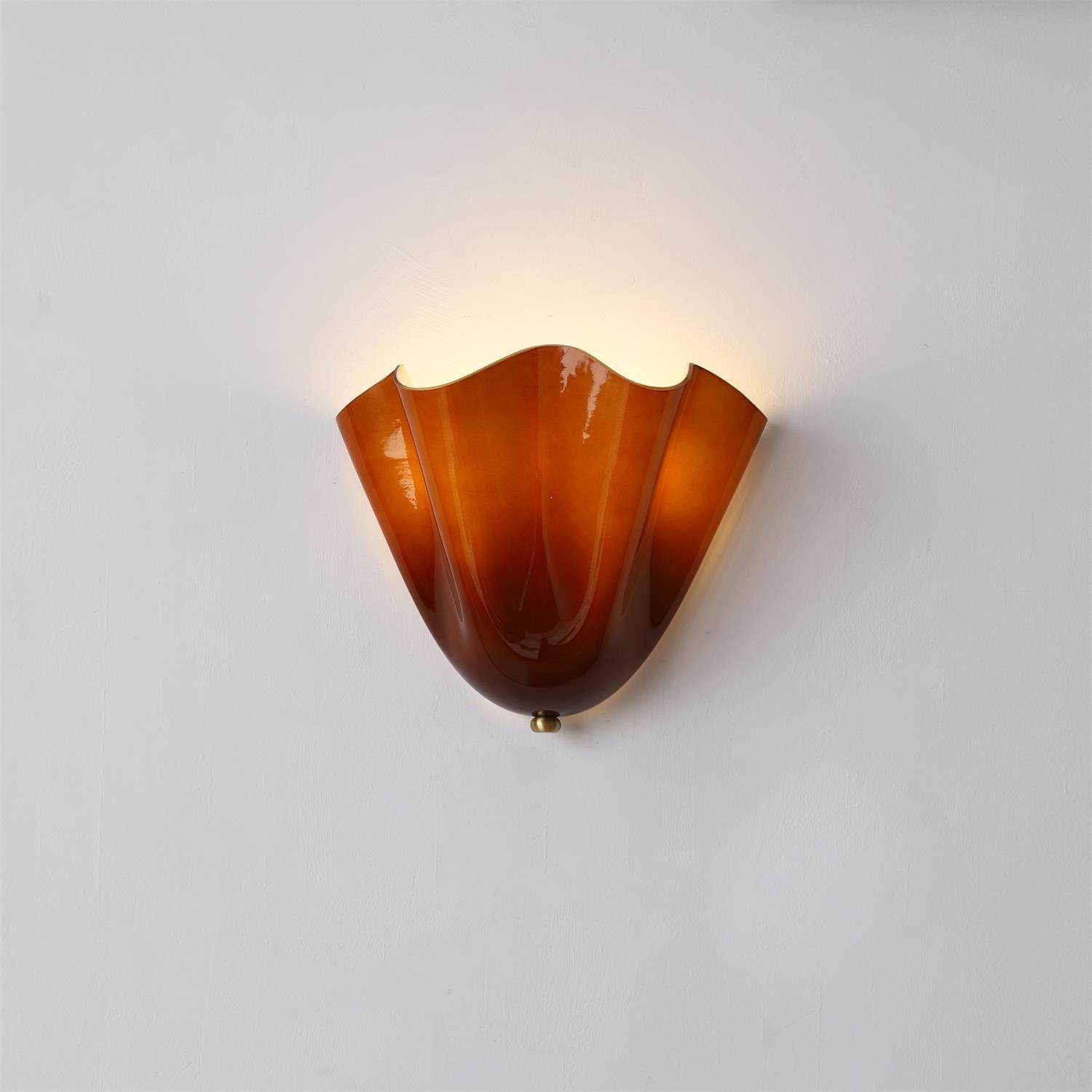 Bellina moderne wandlamp - Artisanaal glas Vera lamp voor interieurdecoratie HL1643