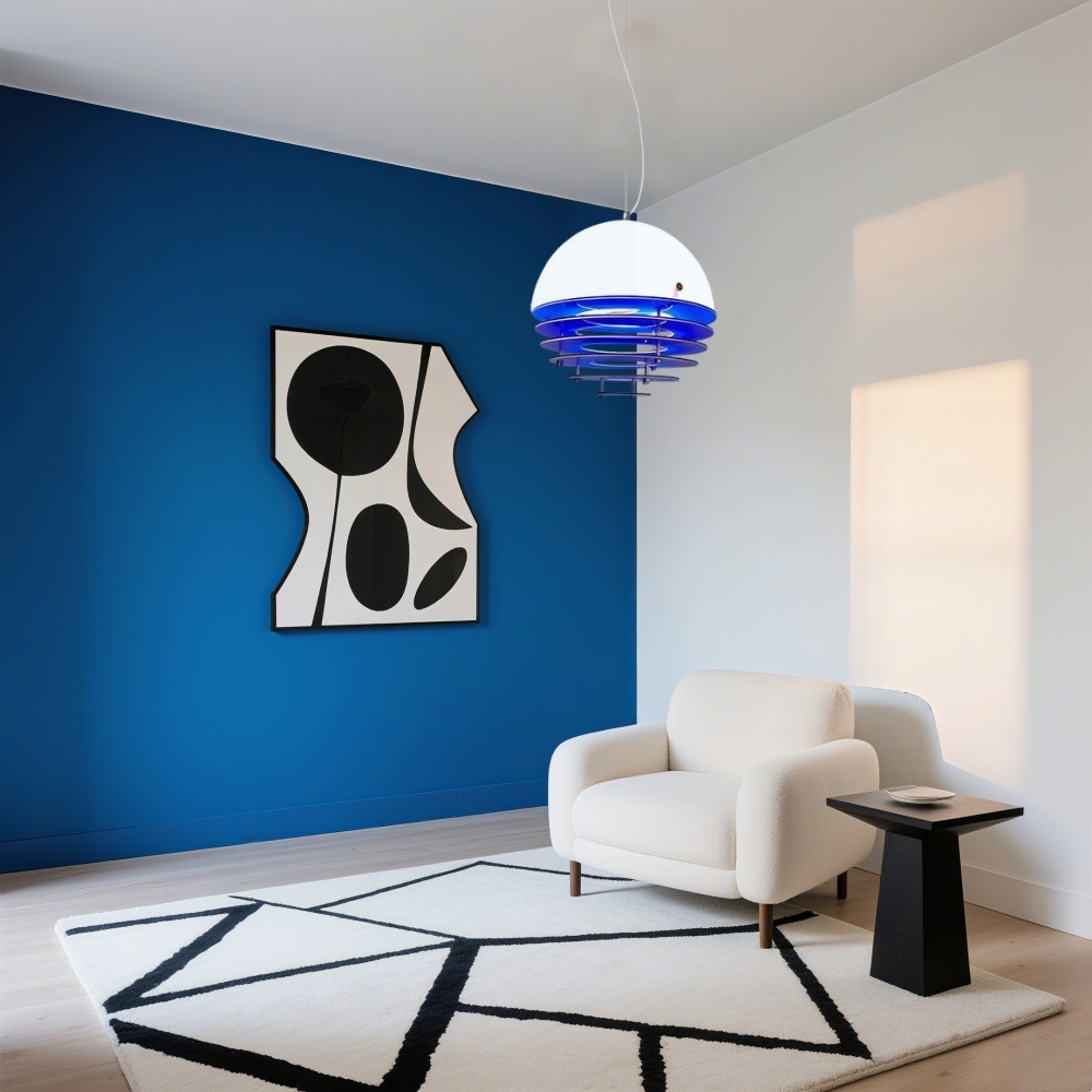 Moderne Bauhaus Sunset Atmosphere Bolvormige Hanglamp HL1002