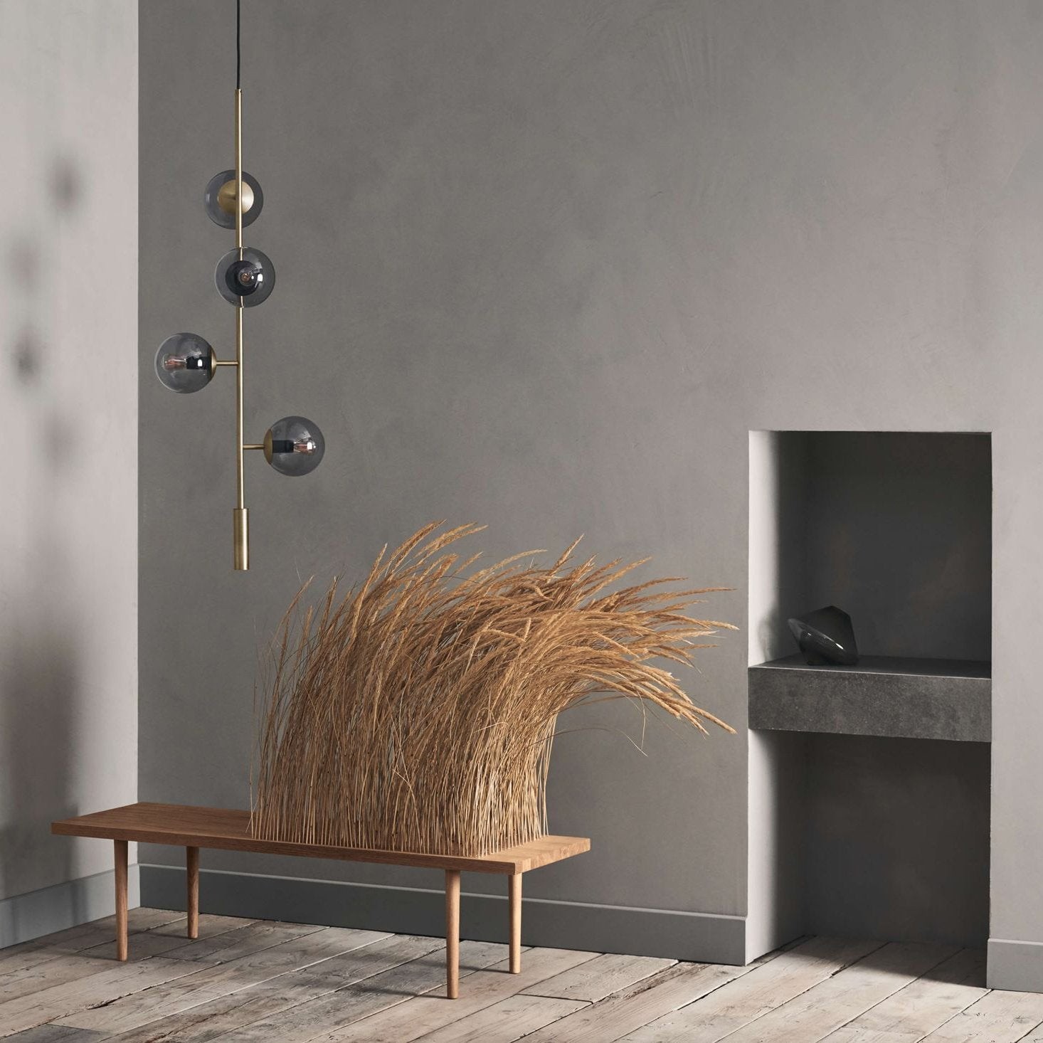 Orb moderne glazen bol hanglamp voor woonkamer