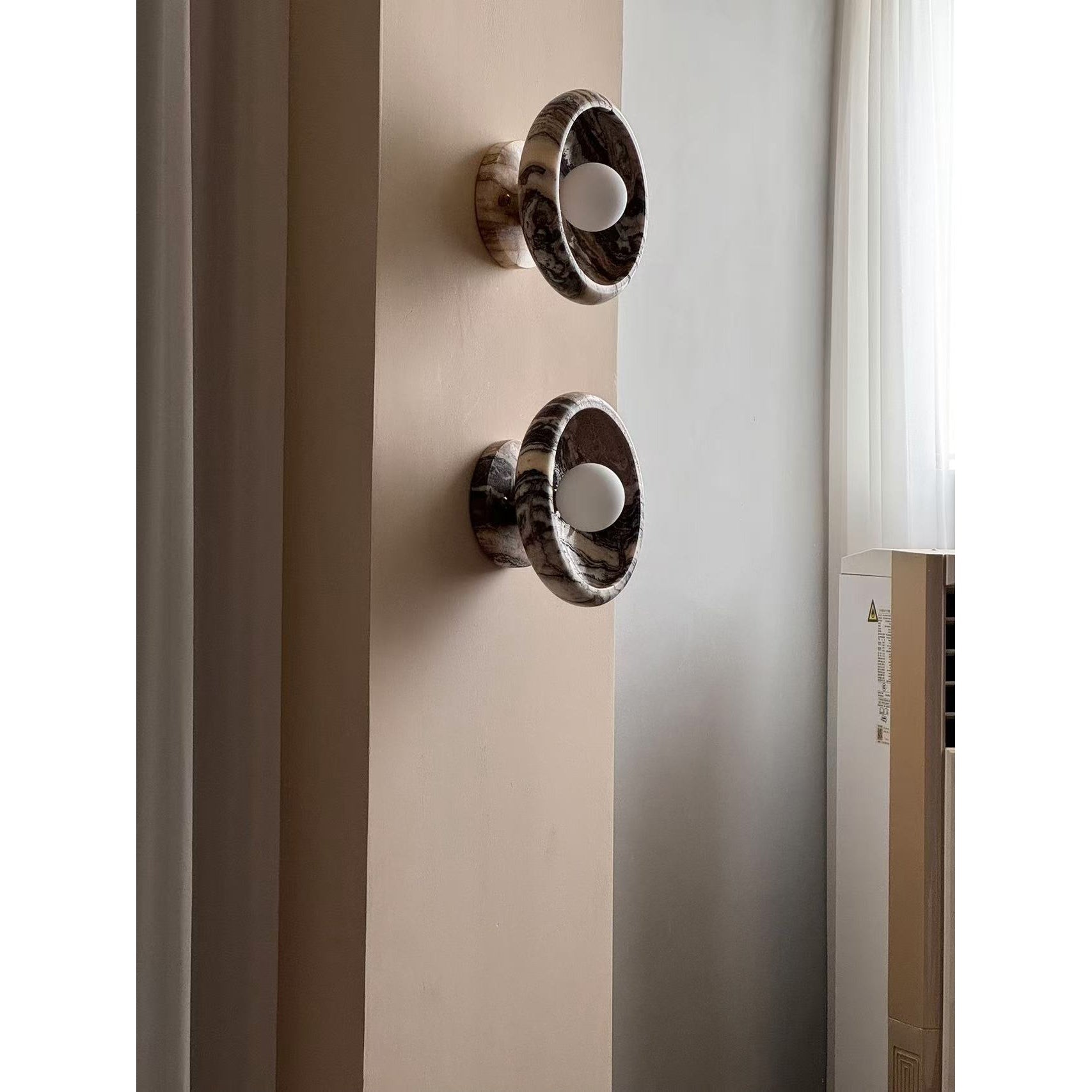 Piedra marmeren wandlamp HL3125