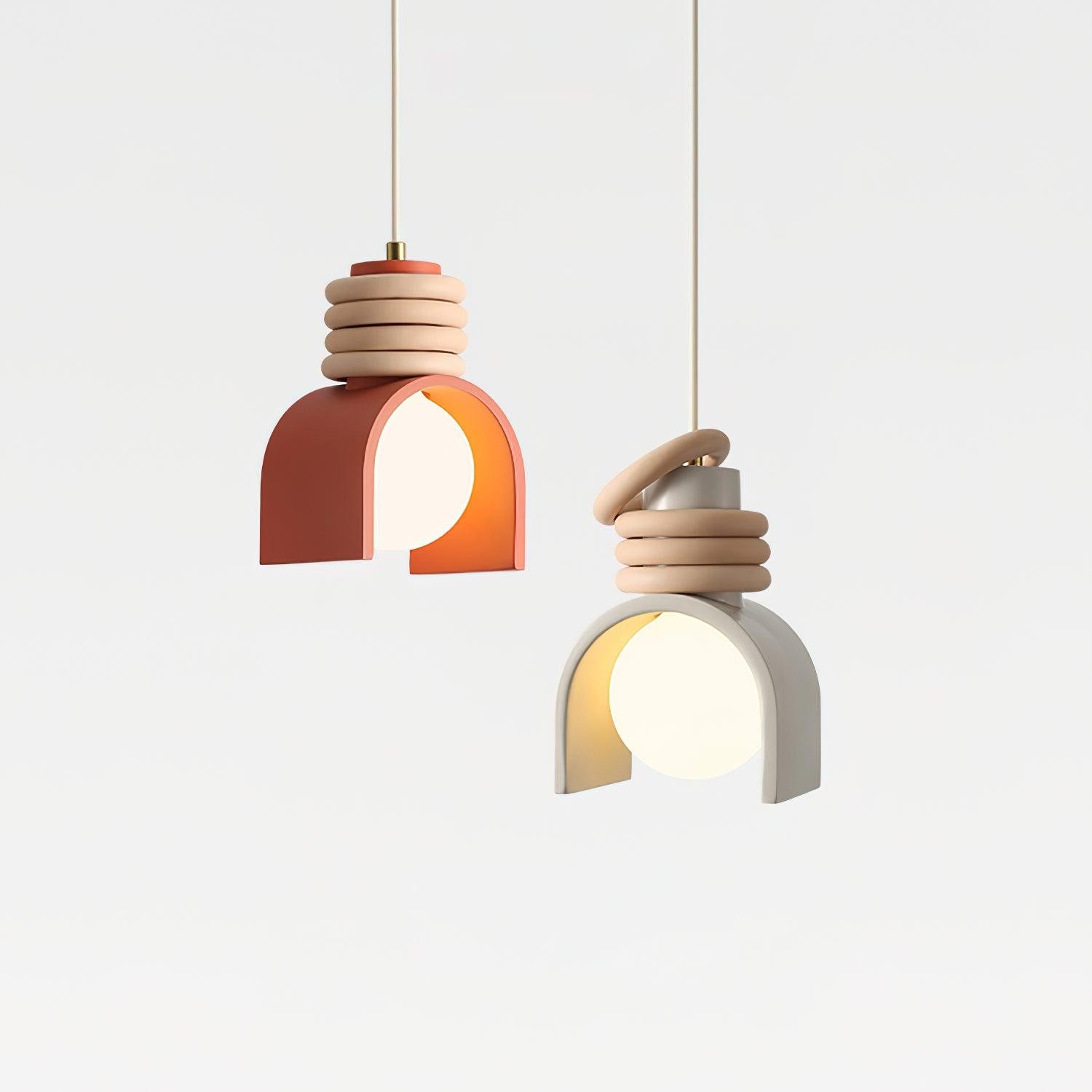 Moderne creatieve hars hanglamp HL898