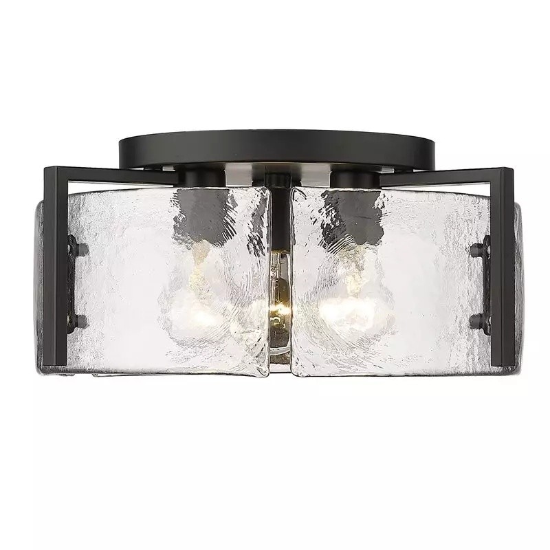 Moderne Inbouwplafondlamp Met Glazen Trommel HL267