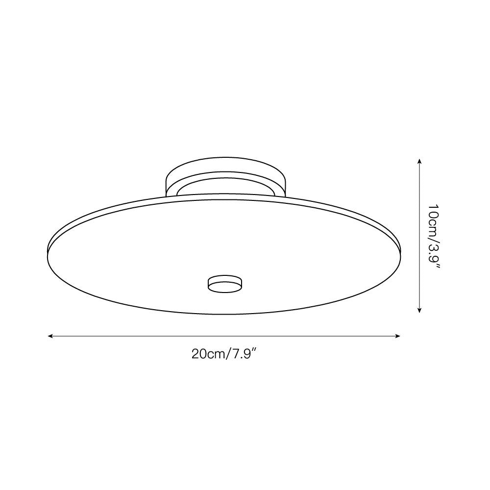Ankeny Alabaster Plafondlamp HL3203