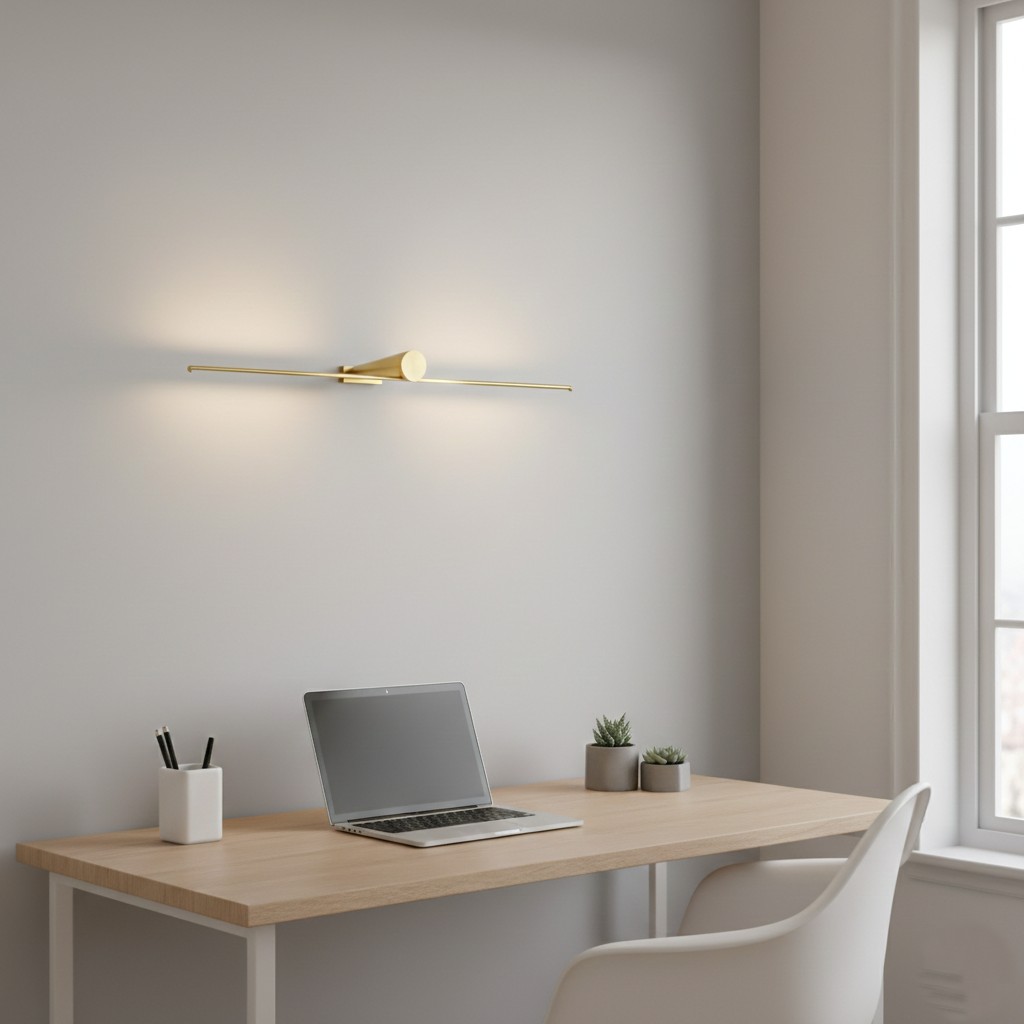 Leigh Brilliance moderne metalen wandlamp HL3348