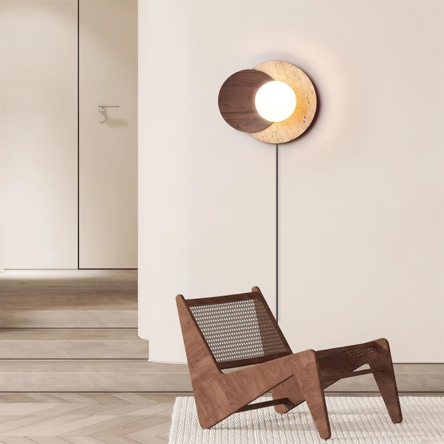 Wabi-sabi Eclipse Plug-In Wandlamp HL584