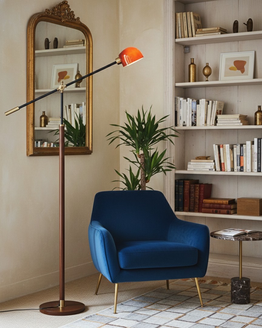Heritage Swing vloerlamp HL2869