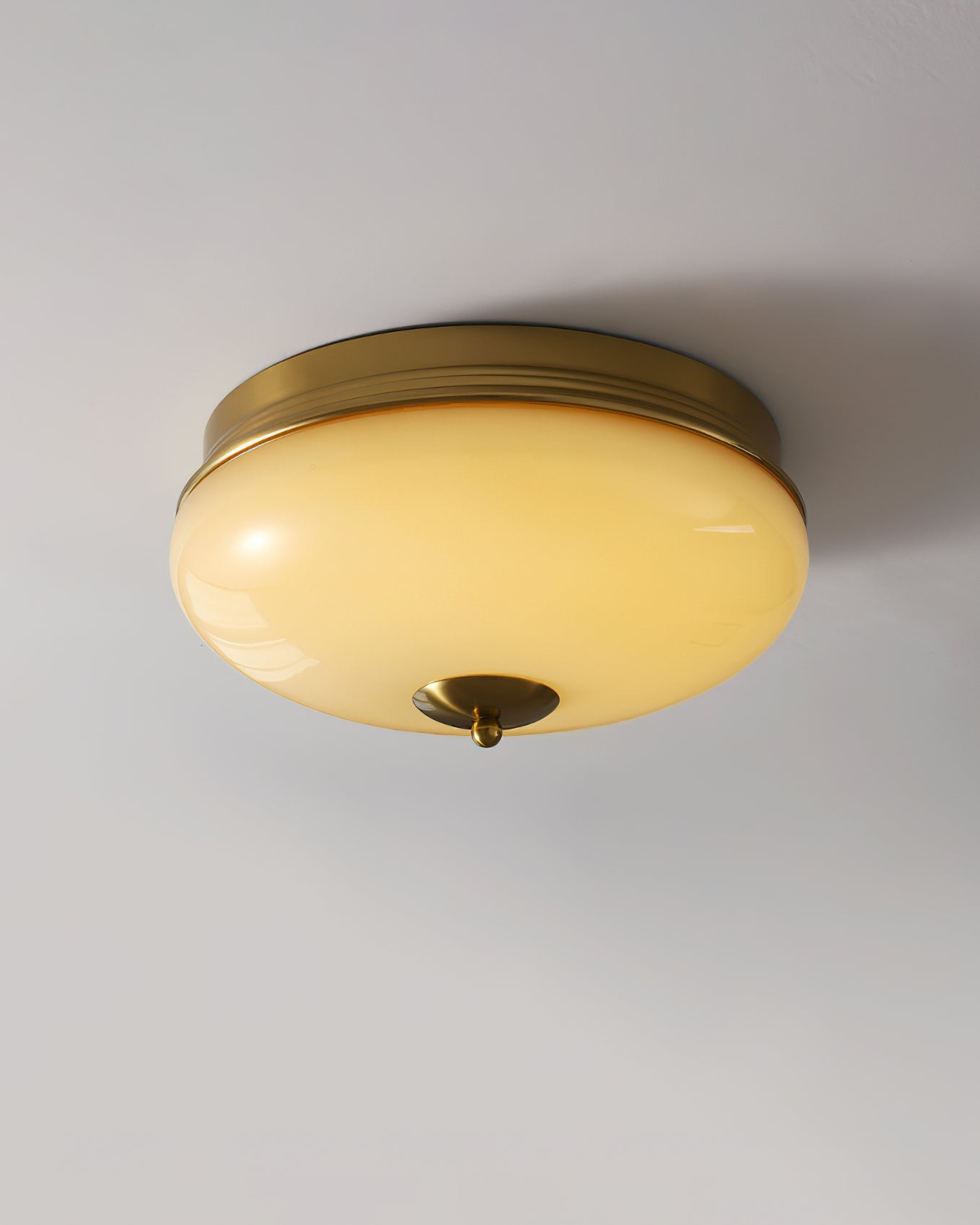 Europese Mid Century Crème Plafondlamp HL614