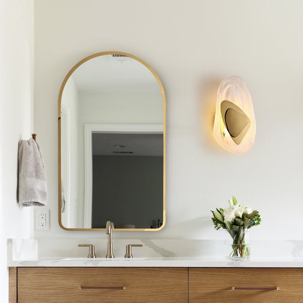 Water Ripple Sculpturale Wandlamp HL1255