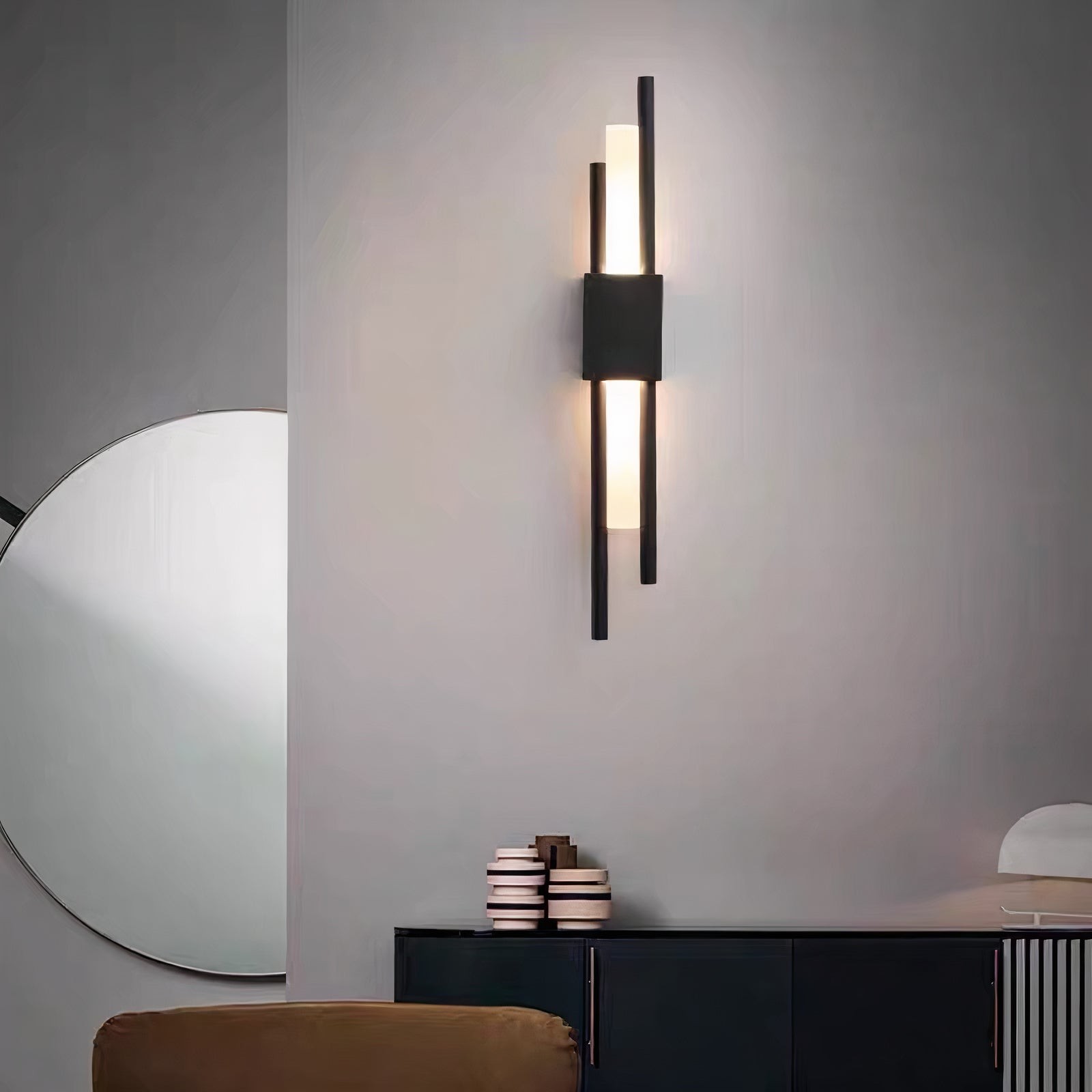 Postmoderne minimalistische lichte luxe grille wandlamp HL533