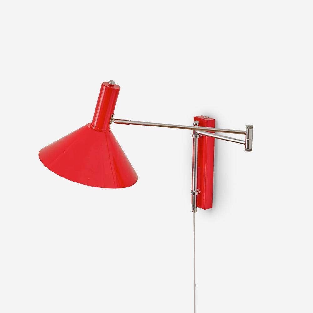 Klassieke moderne verstelbare leeslamp met zwenkarm HL630