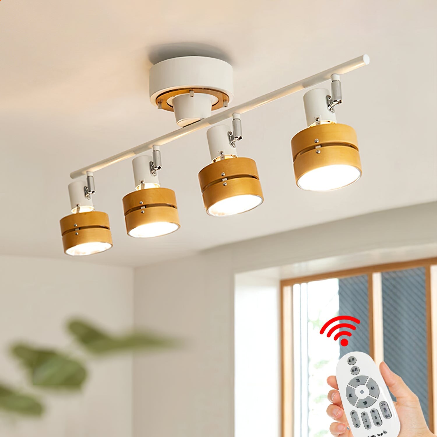 Nordic cilindrische spot met 4 lampen HL2968