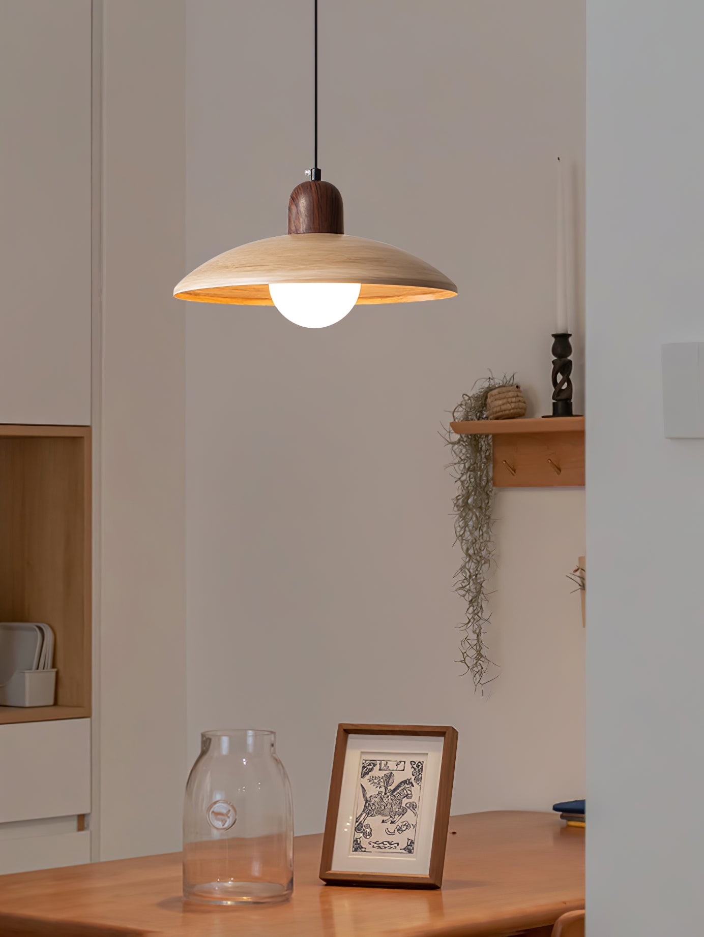 Middeleeuwse Stijl Eenvoudige Ronde Tafel Hanglamp HL911