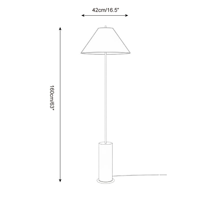 Verdant vloerlamp HL2801
