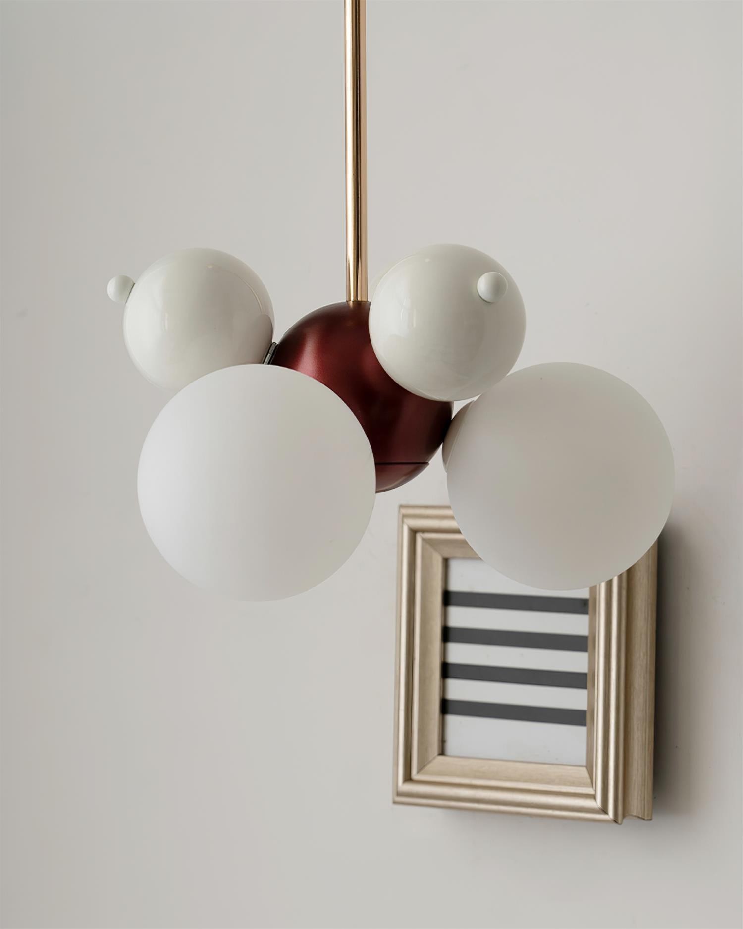 Moderne hanglamp in de vorm van een bubbellamp HL675