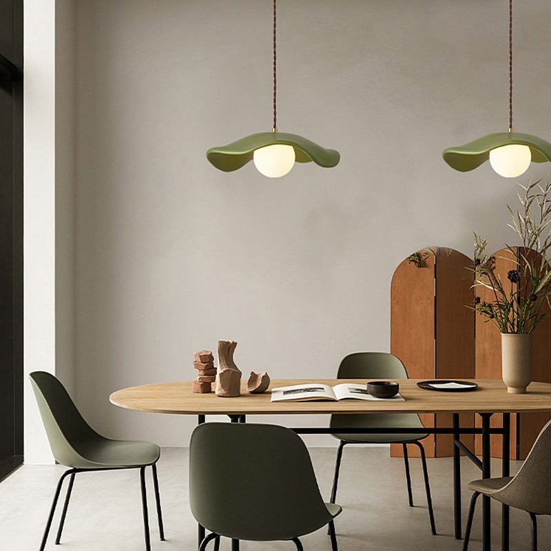 Yumi Sculptural Resin Elegance Minimalistische Hanglamp HL3498