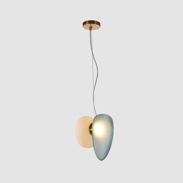 Doorschijnende hanglamp van matglas HL867