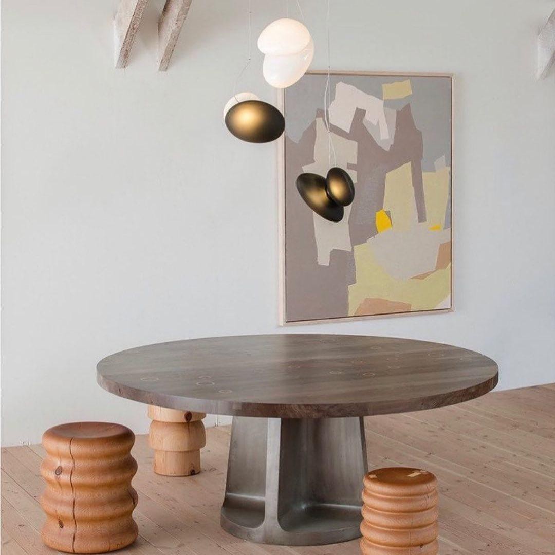 Doorschijnende hanglamp van matglas HL867
