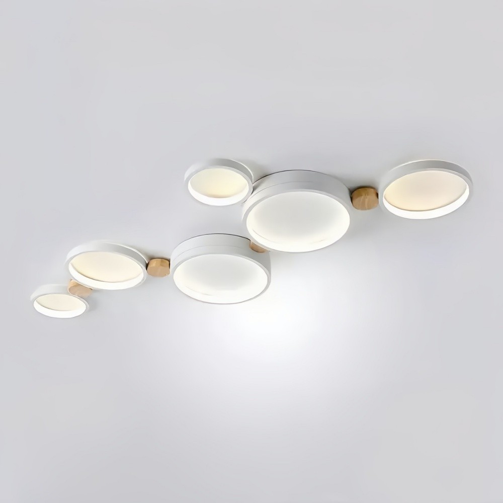 Nordic Circle LED Plafondlamp - Multi Branch Lamp voor Keuken HL1355