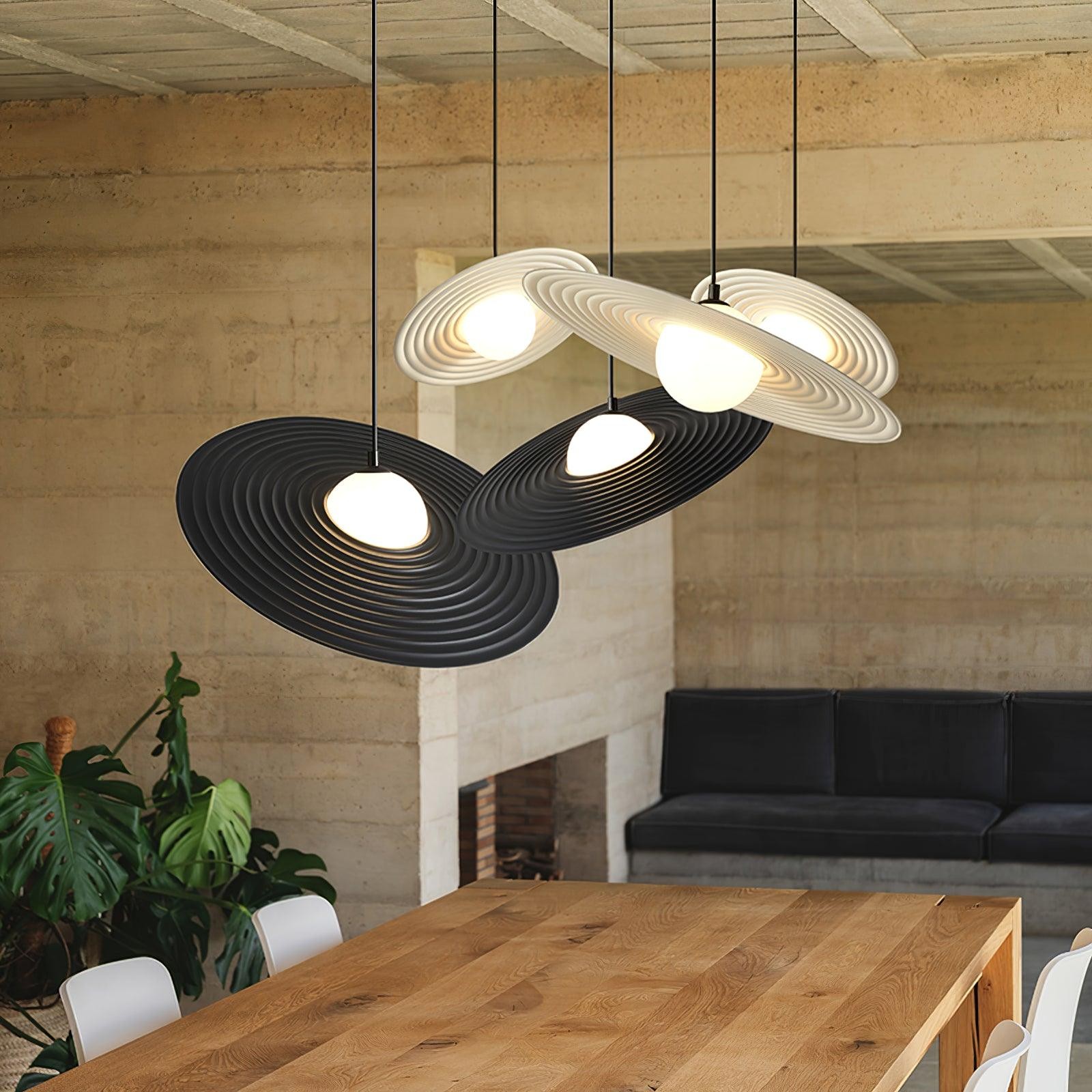 Creatieve schijfvormige hanglamp HL707