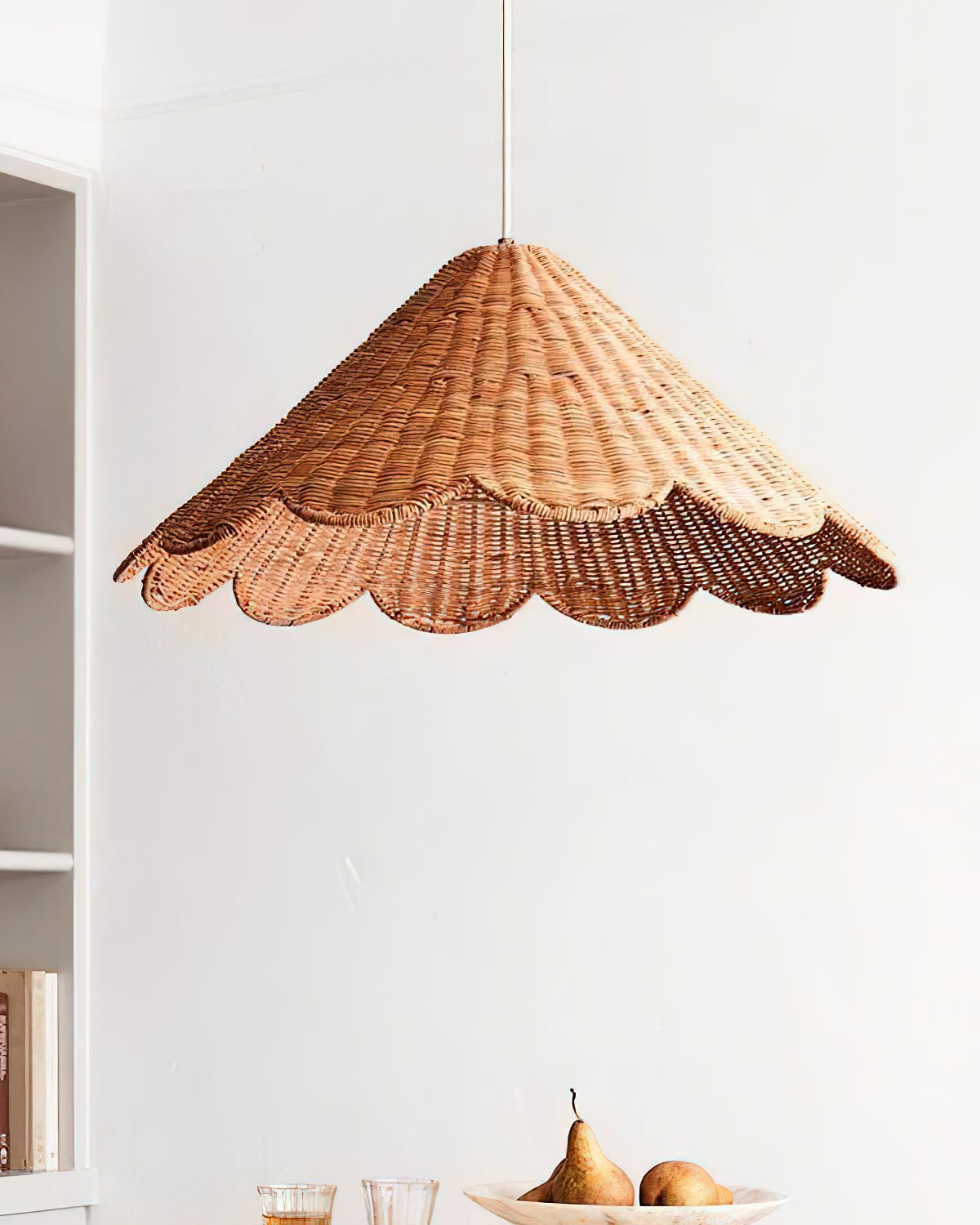 Hanglamp met geschulpte rand HL2862