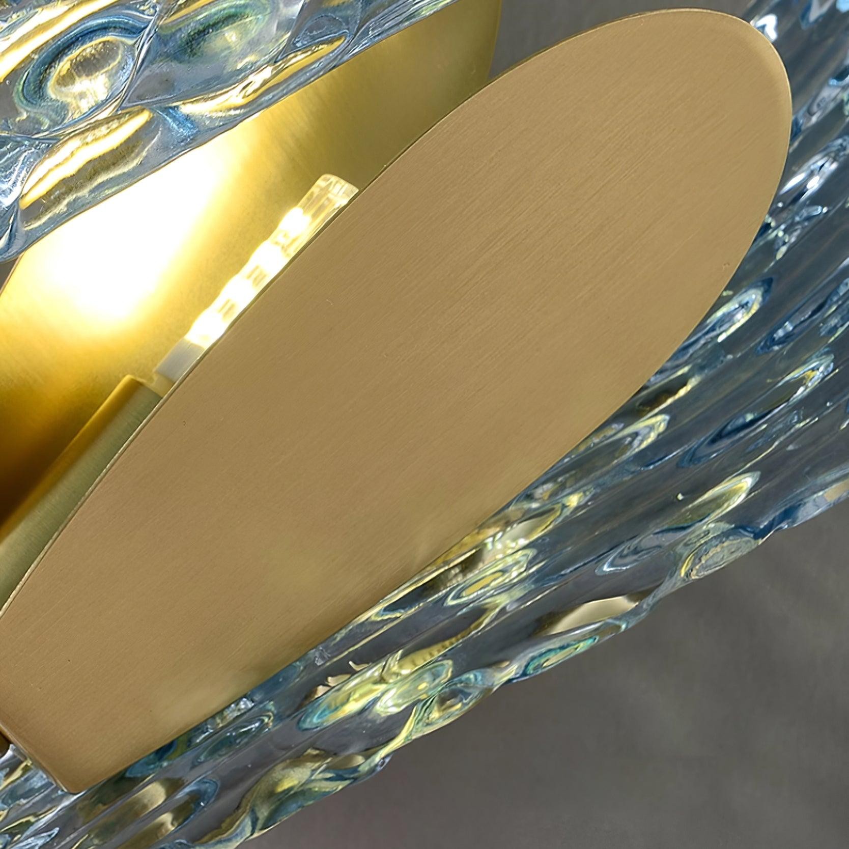 Creatieve Licht Luxe Blauwe Lint Wandlamp HL381