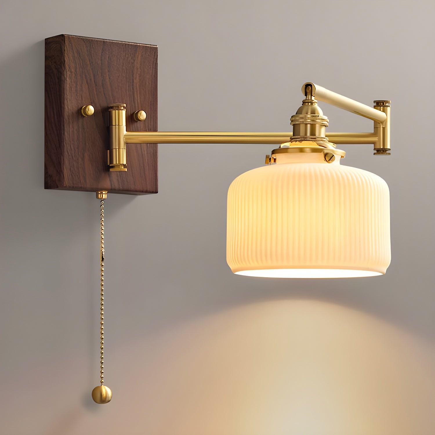 Keramische geometrie wandlamp HL499