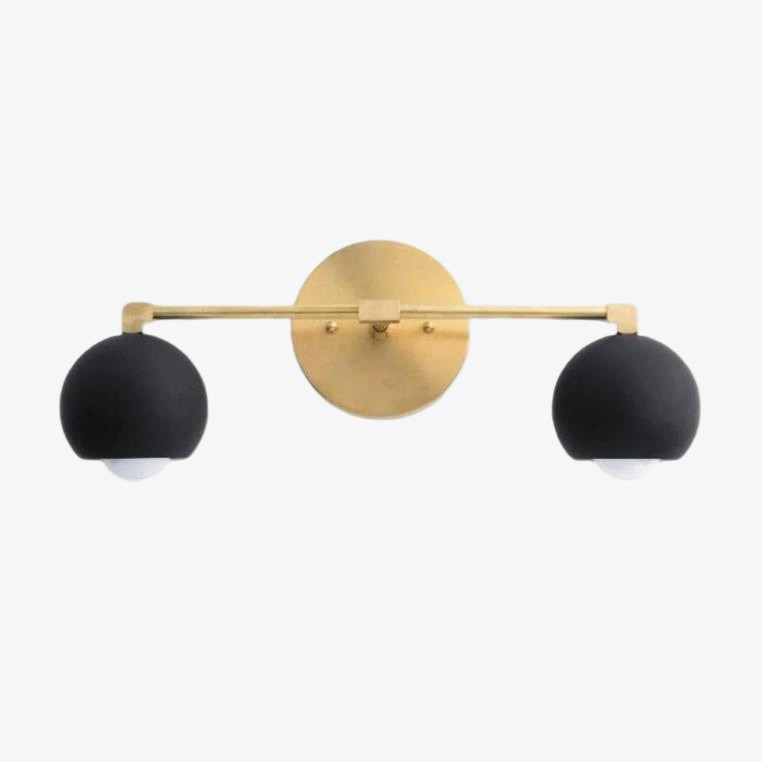 Metio Dome Decoratieve Badkamerlamp - Klassieke Bolvormige Badkamerwandlamp HL1686