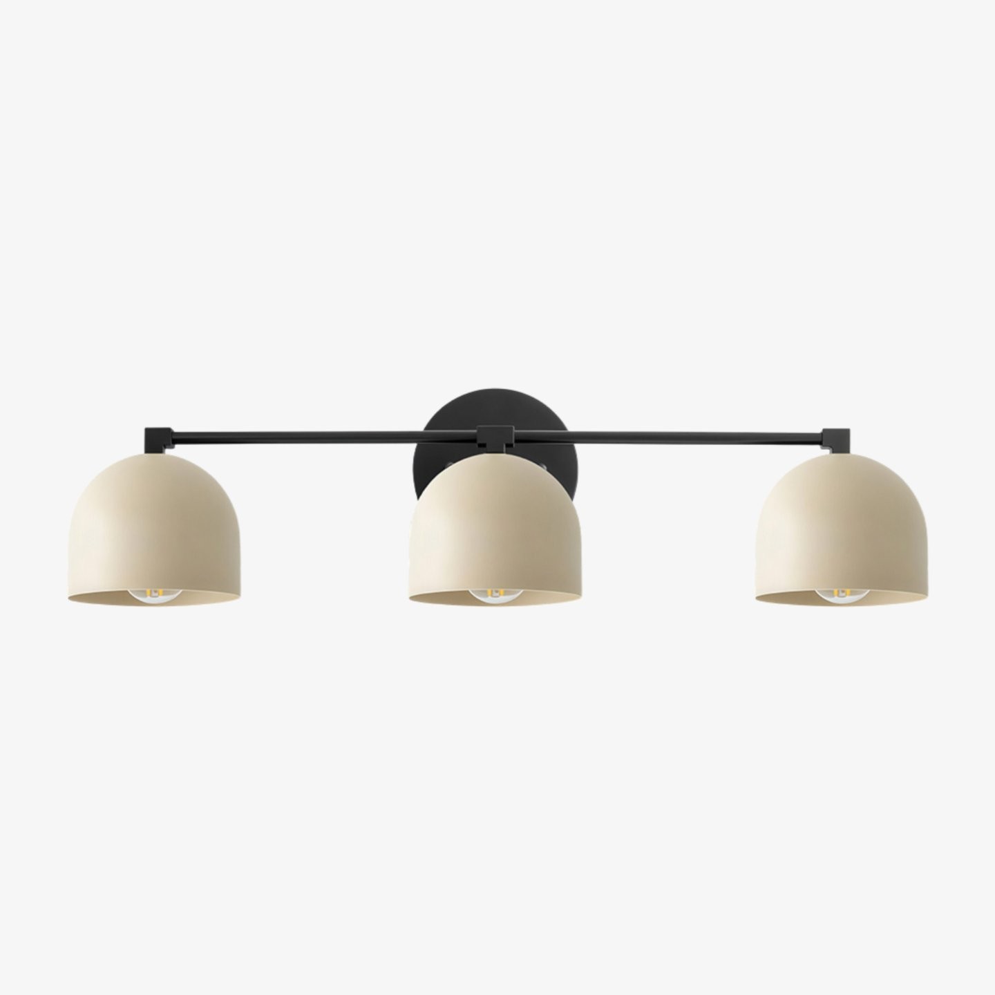 Metio Dome Mid-Century Diepe Bolvormige Kaptafellamp - Messing Wandlamp HL1774