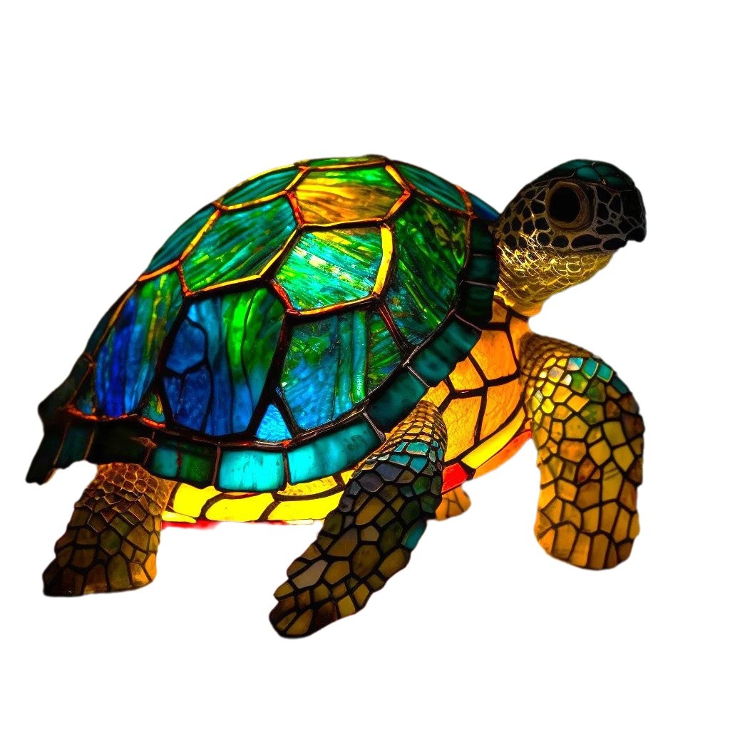 Magisch dierenbeeld Hars Tafellamp HL590