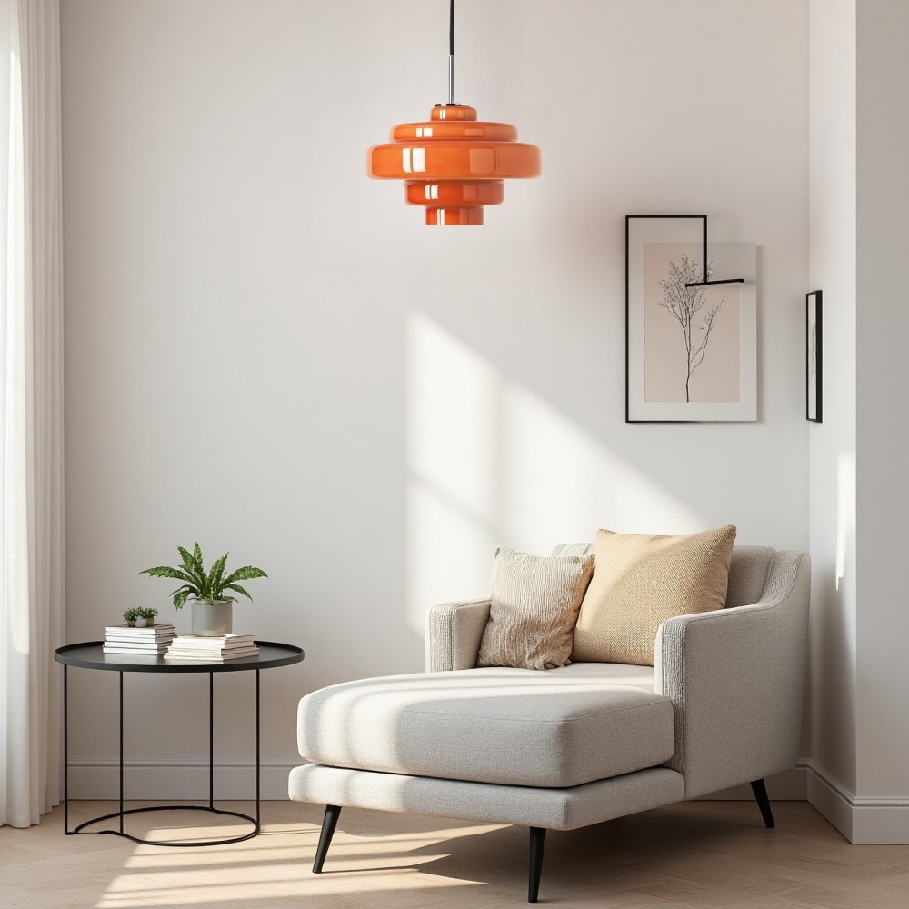 Koloro Kleurrijke Bauhaus Glazen Hanglamp - Levendige Meerlaagse Lamp voor de Keuken HL1332