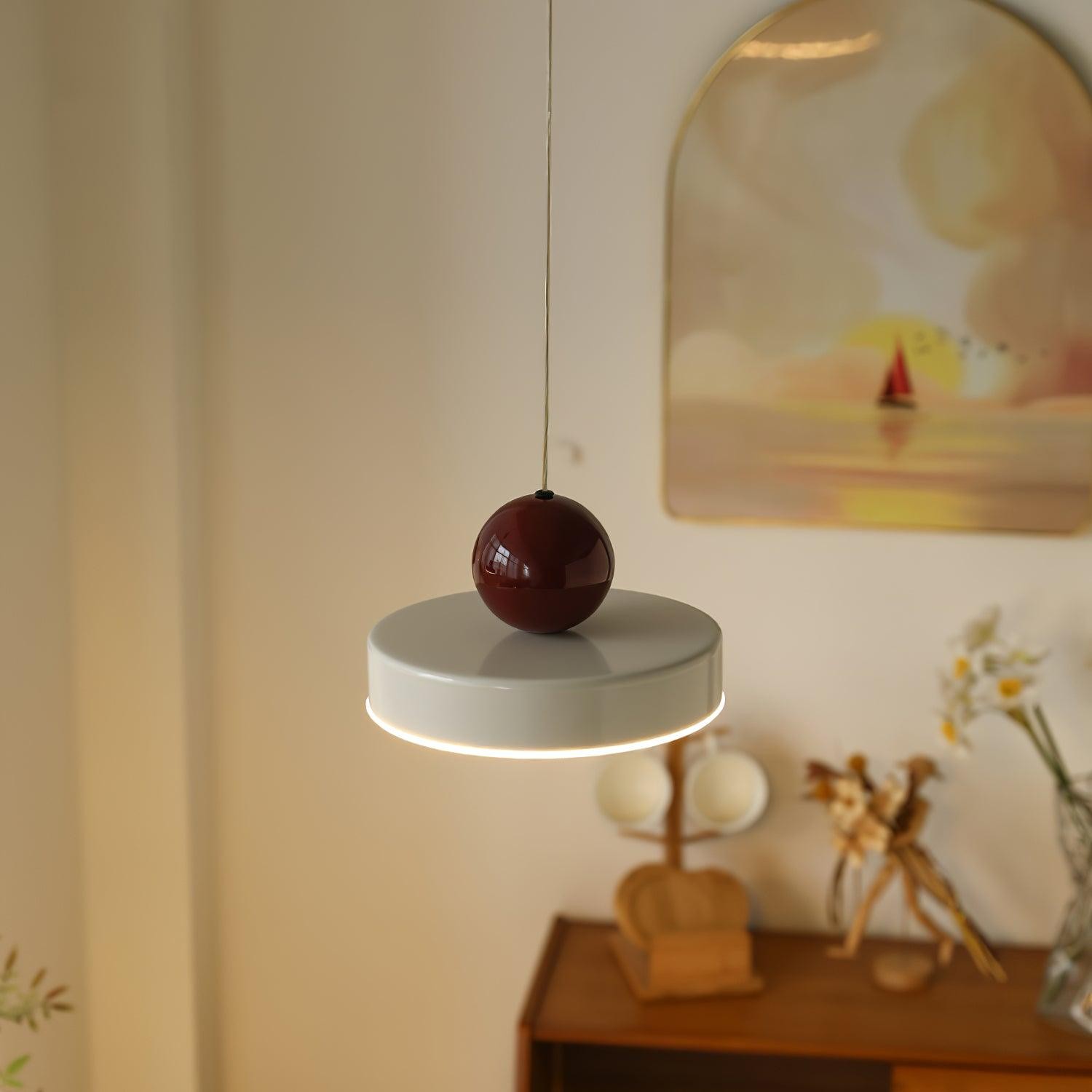 Moderne minimalistische ronde led hanglamp voor keukeneiland HL643