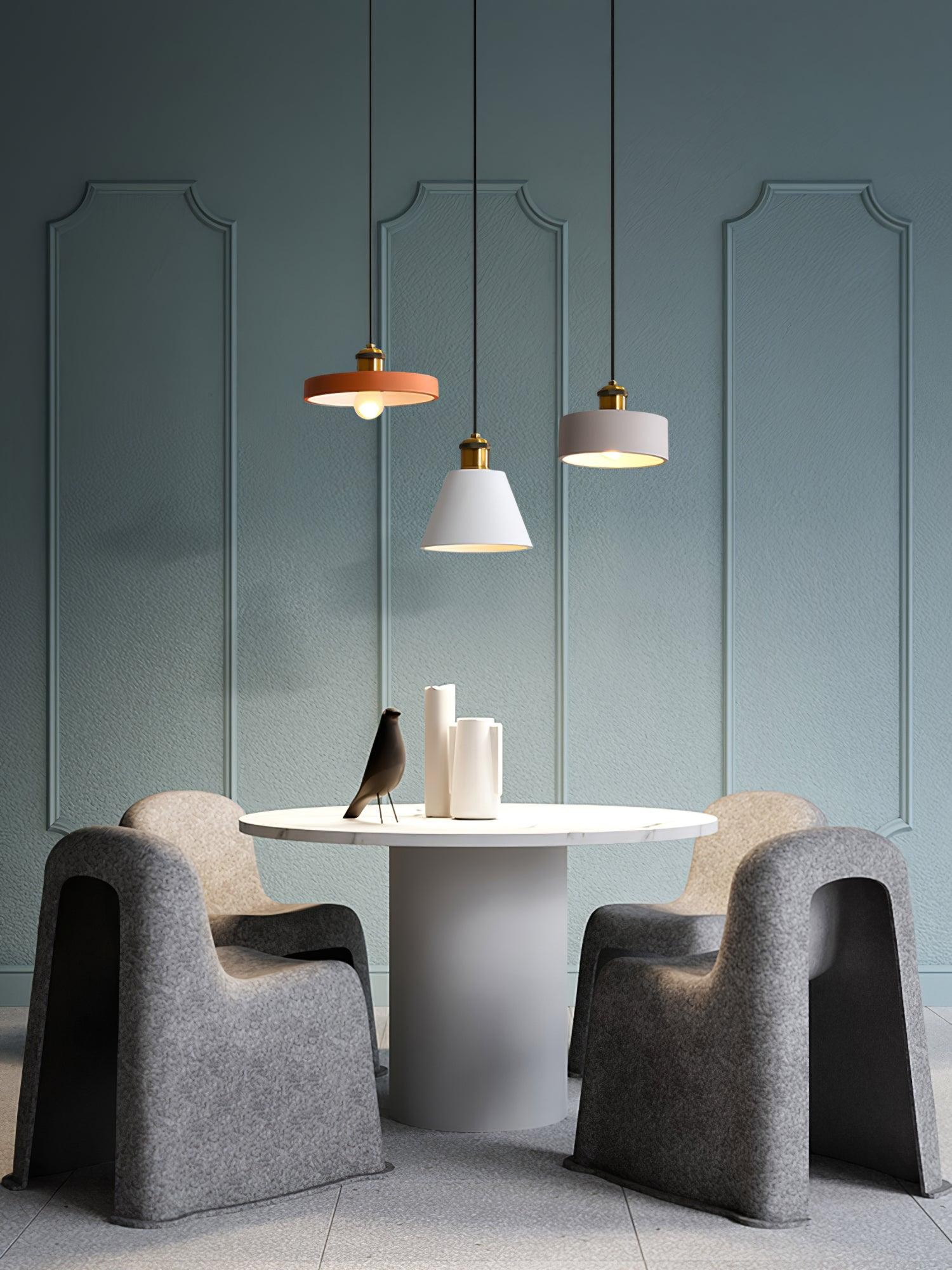 Moderne hars geometrische hanglamp HL787